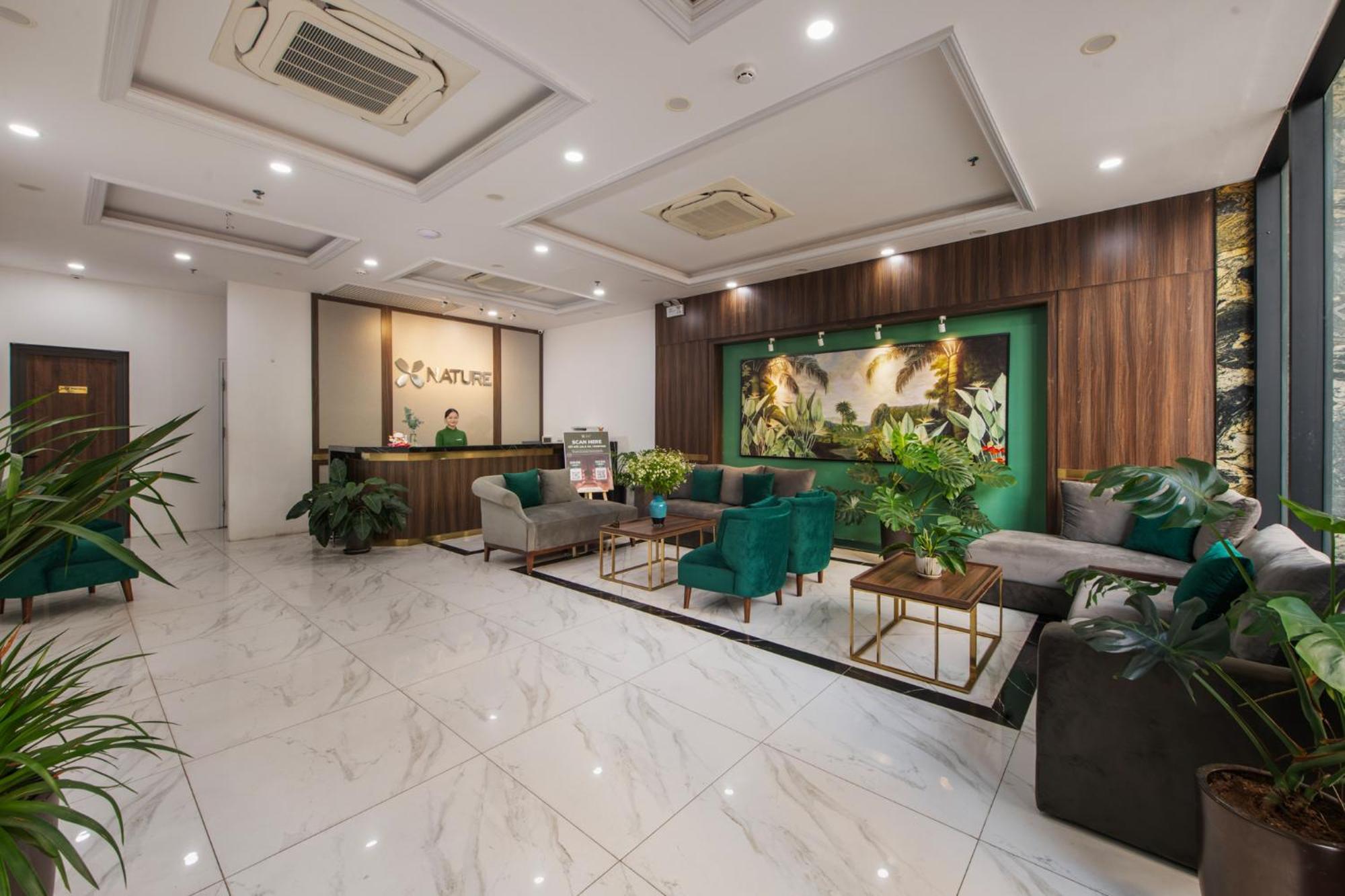 Nature Hotel Hanoi Exteriör bild